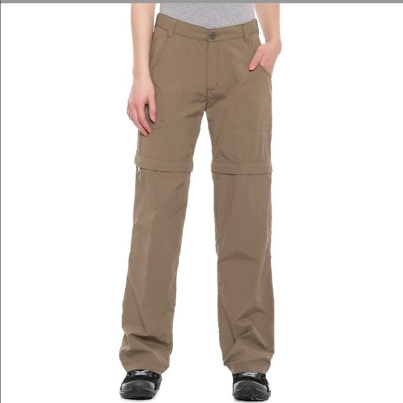 New White Sierra Convertible pants size L Bark - Picture 1 of 9